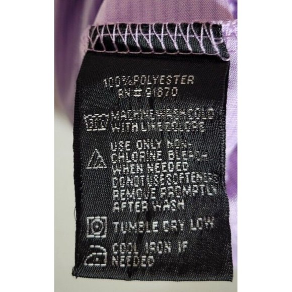 Pebble Beach Men’s Dry-Luxe Performance Short Sleeve Polo, Purple Stripe, Size M - Picture 6 of 6